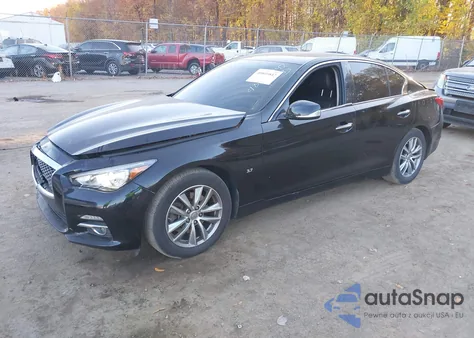 2014 Infiniti Q50 Premium из США, поврежденный, VIN JN1BV7AR9EM689409